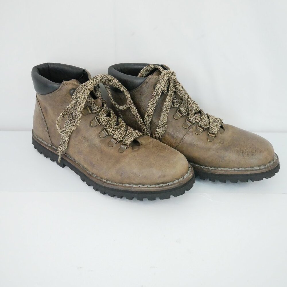 Womens ROAN-by Bed Stu Fatima Straw Harare (BROWN), Size 9.5 Hiking Boots